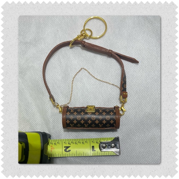 LV Upcycled Louis Vuitton LV Bag Charm - Picture 2 of 4